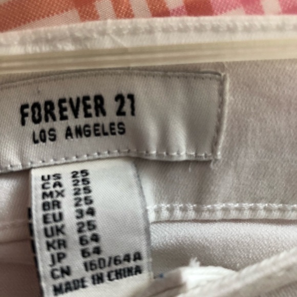 Forever 21 high rise denim shorts us 25 - Picture 6 of 6